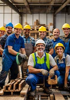 happy workers